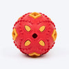 HUFT Chewtastic Eggs-Tra Chew Toy For Dog - Red & Yellow - Heads Up For Tails