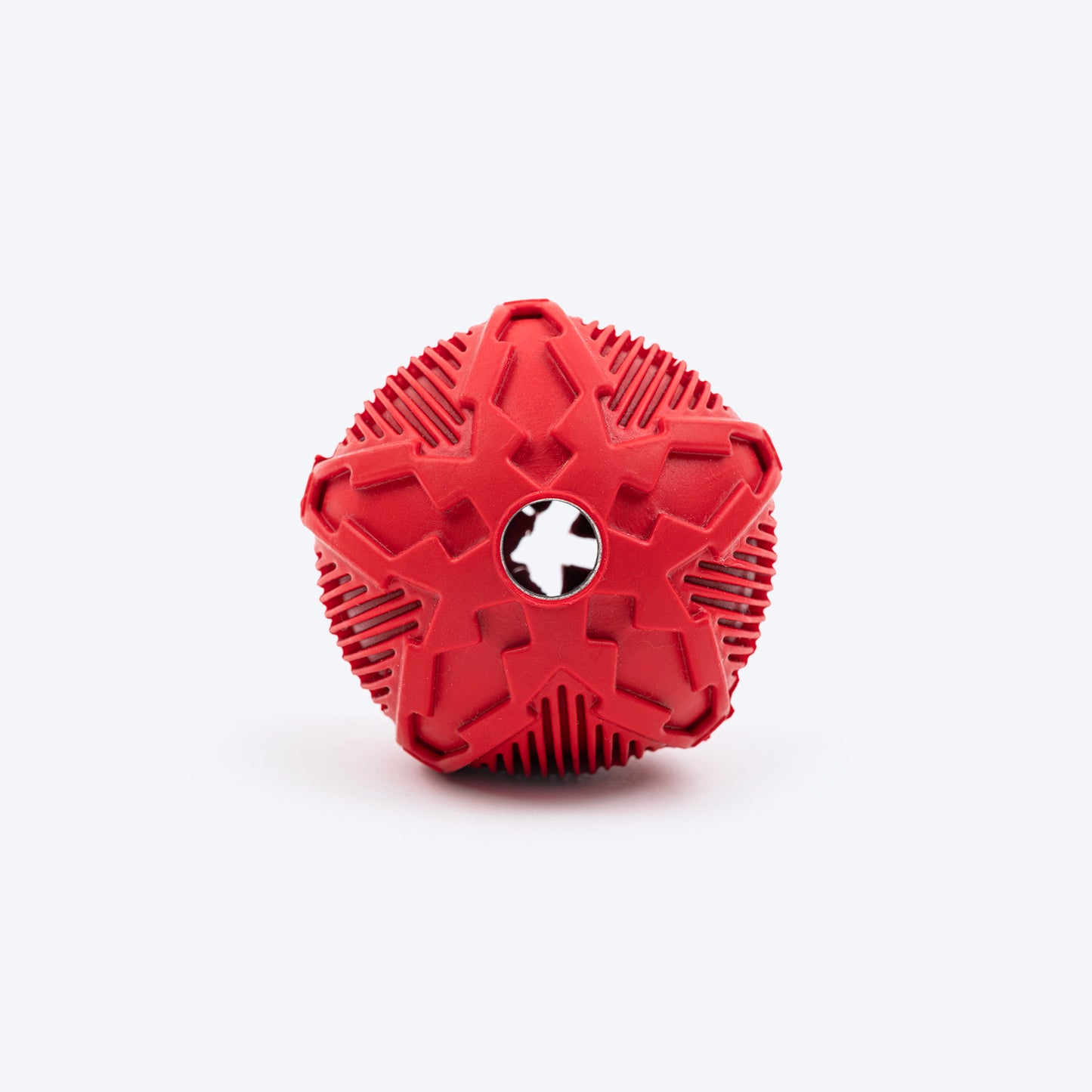 HUFT Chewtastic Mighty Super Sturdy Ball Toy For Dog - Red_03