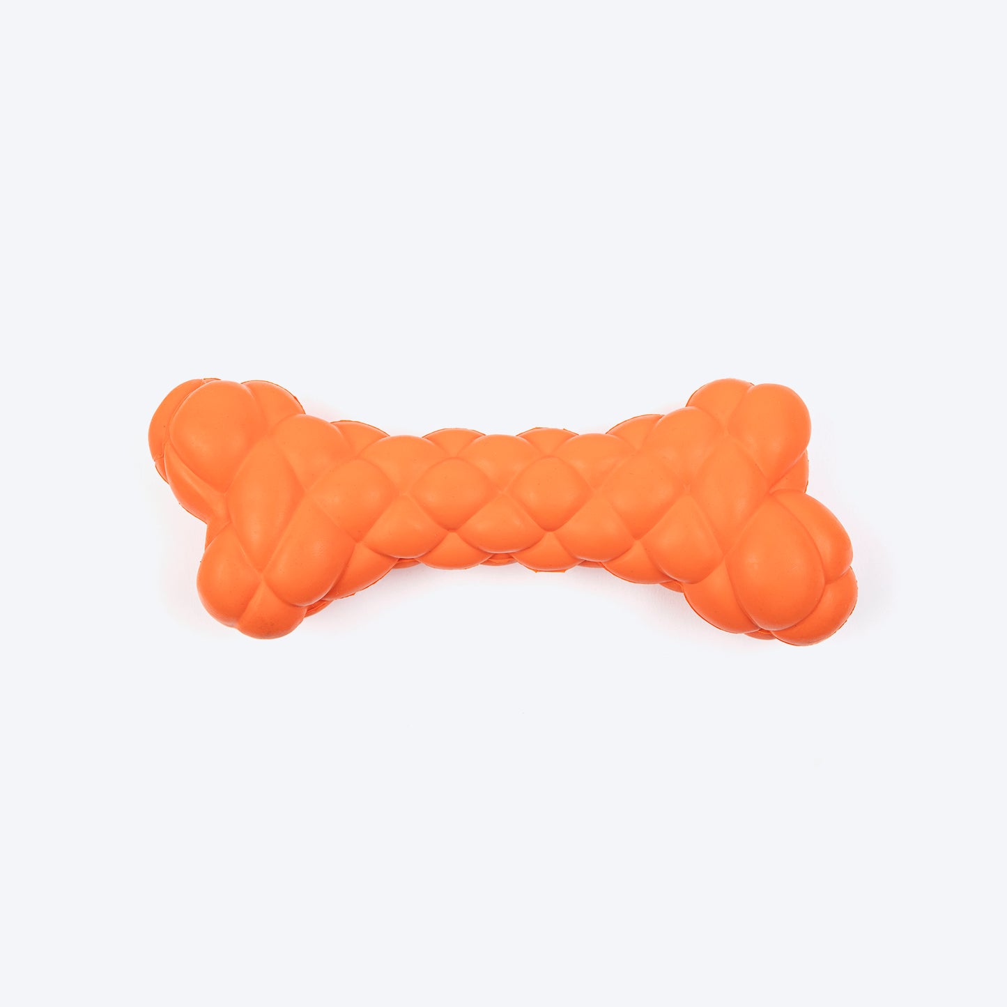 HUFT Chewtastic Puff Chew Toy For Dog - Orange - Heads Up For Tails