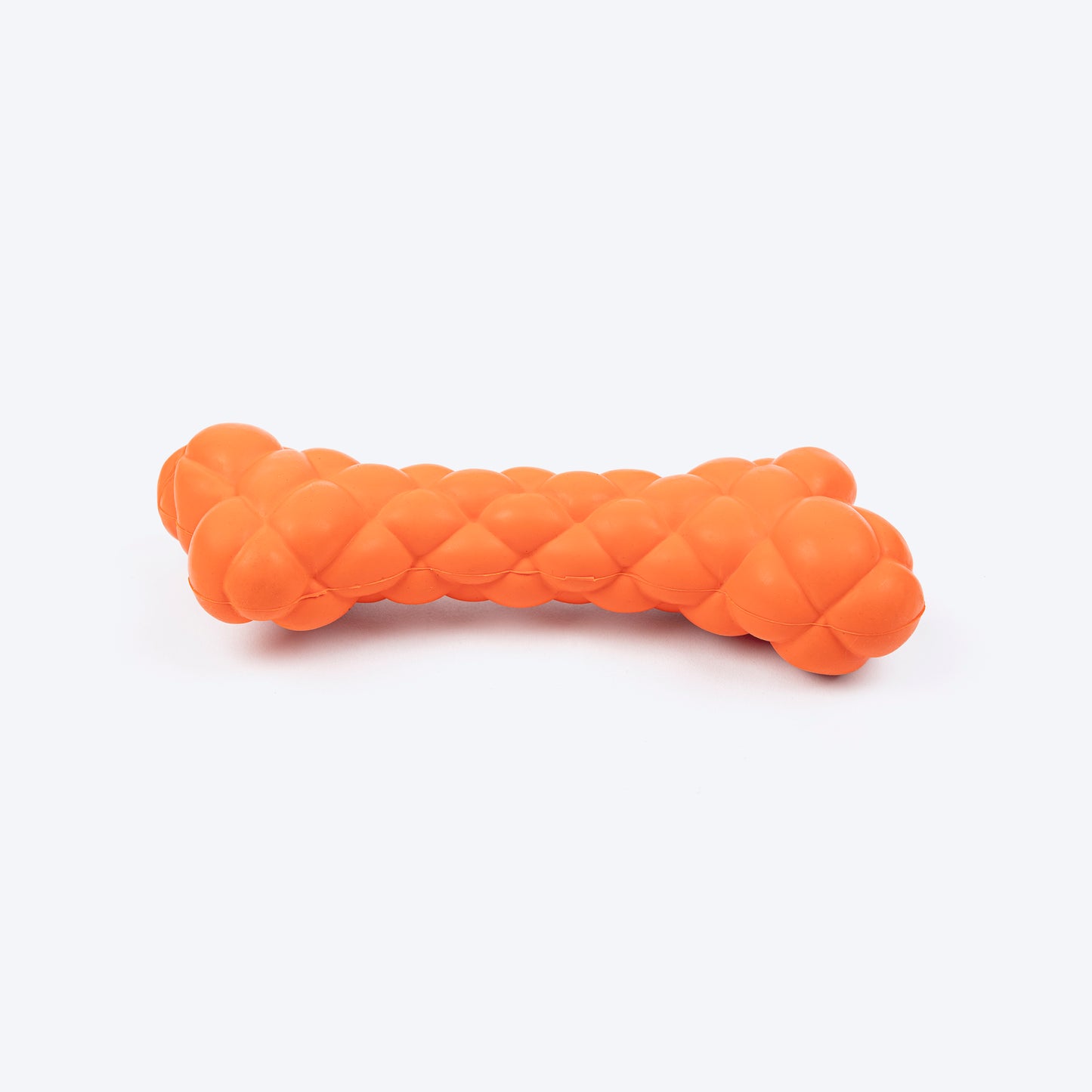 HUFT Chewtastic Puff Chew Toy For Dog - Orange - Heads Up For Tails