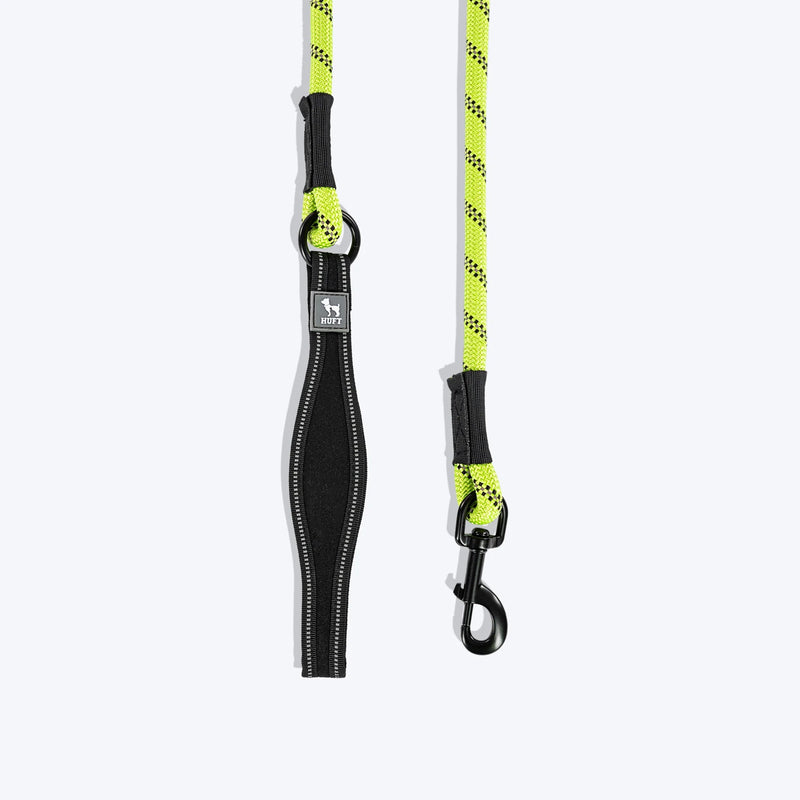 HUFT Classic Rope Leash For Dog - Neon Green - M - 5 ft_01