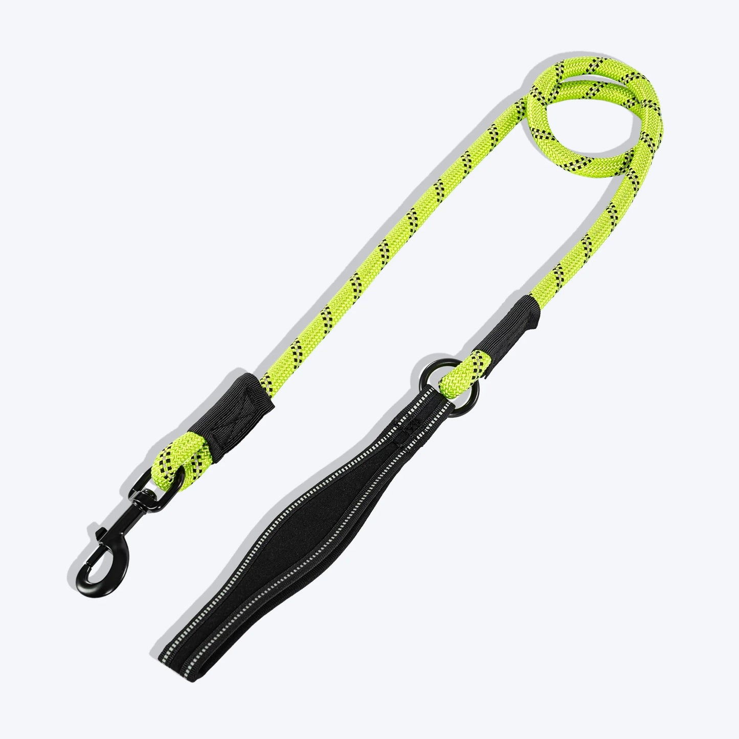 HUFT Classic Rope Leash For Dog - Neon Green - M - 5 ft_05