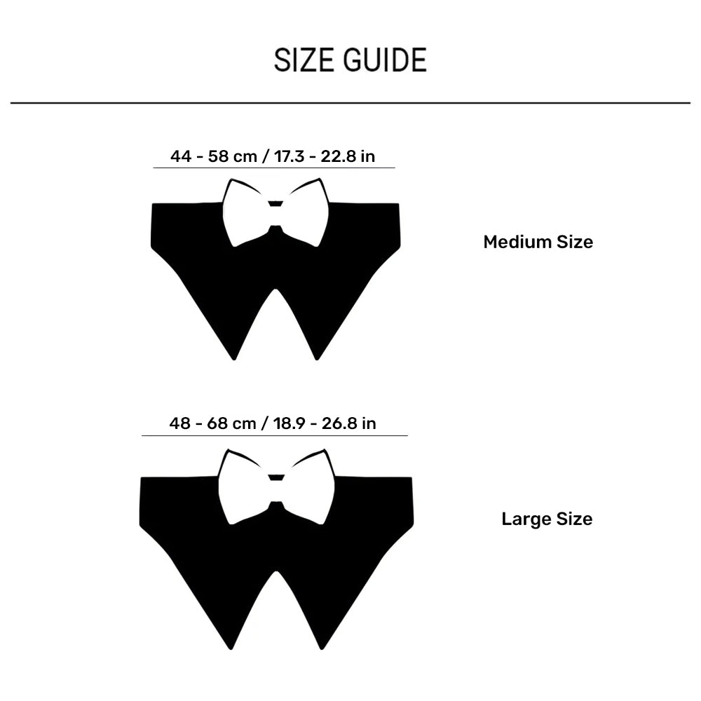 HUFT Dapper Doggy Bandana For Dog - Violet - Heads Up For Tails