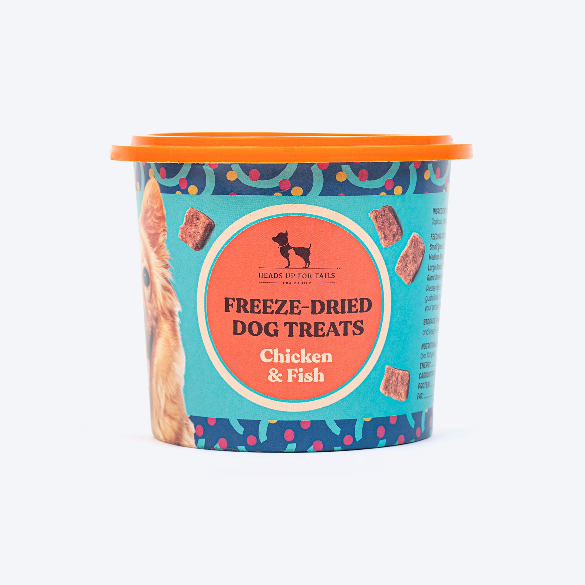 Buy HUFT Freeze Dried Chicken Fish Dog Treat 70g Heads Up For Tails