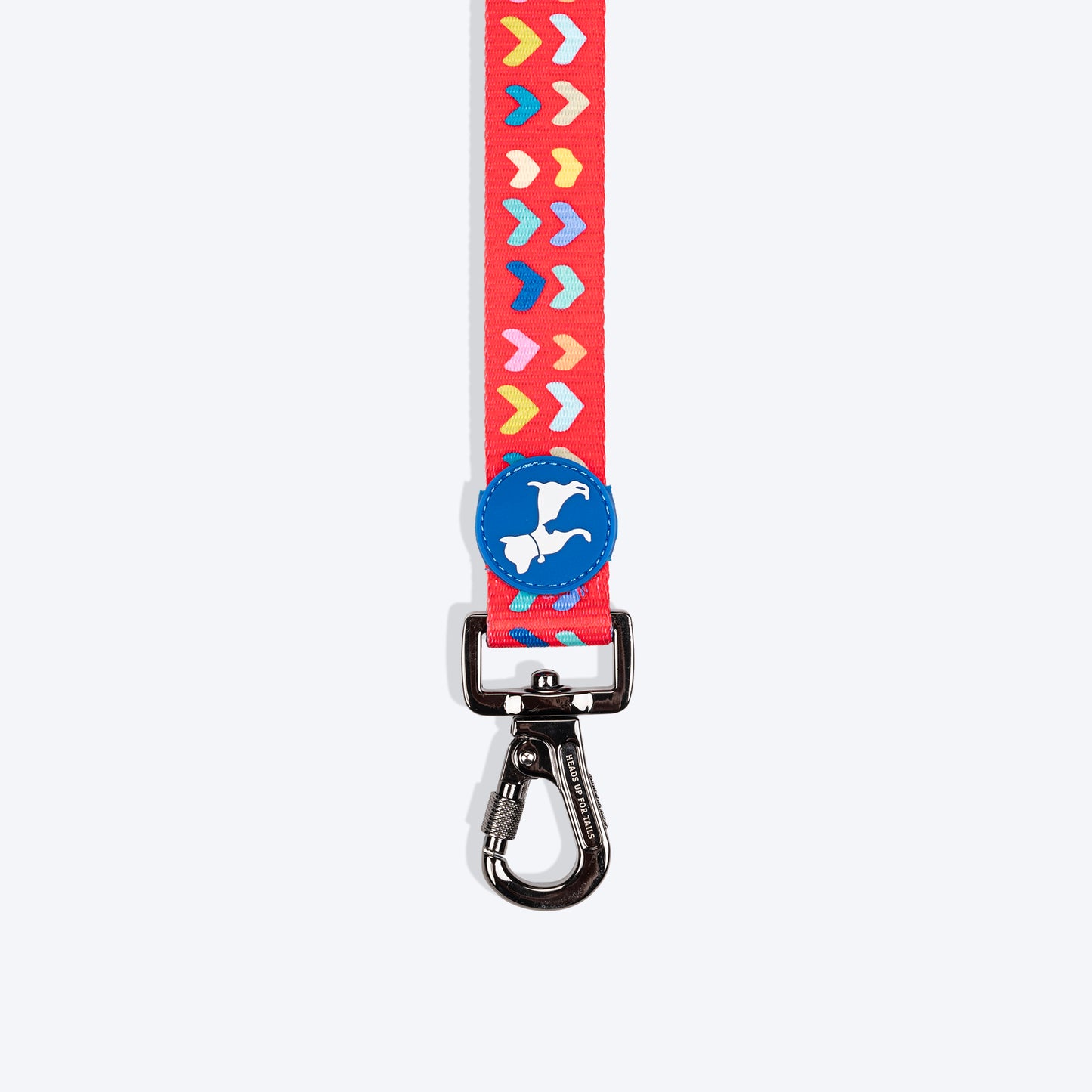 HUFT Heart to Heart Leash For Dog - Red - Heads Up For Tails
