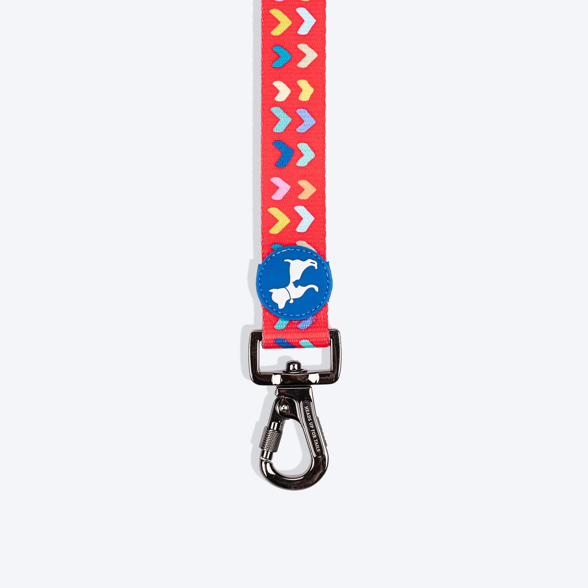 HUFT Heart to Heart Leash For Dog - Red - Heads Up For Tails