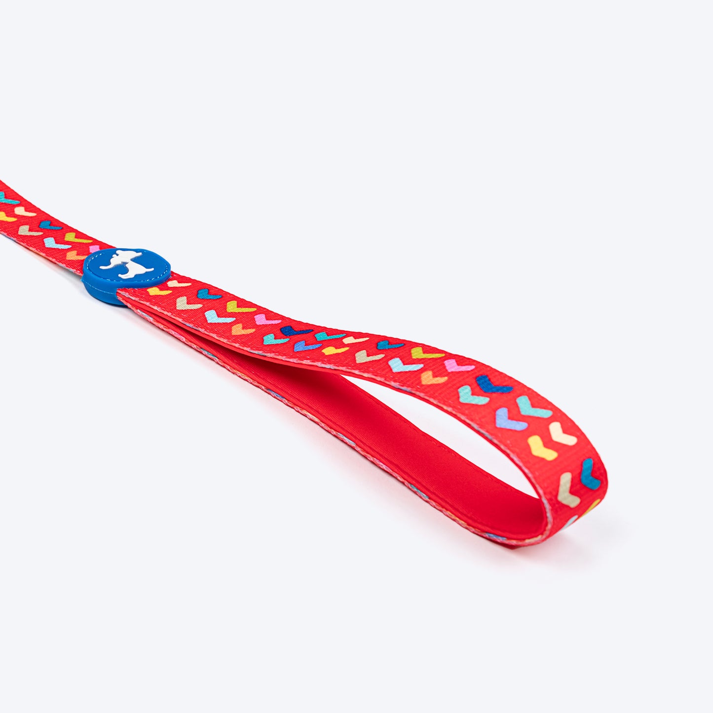 HUFT Heart to Heart Leash For Dog - Red - Heads Up For Tails