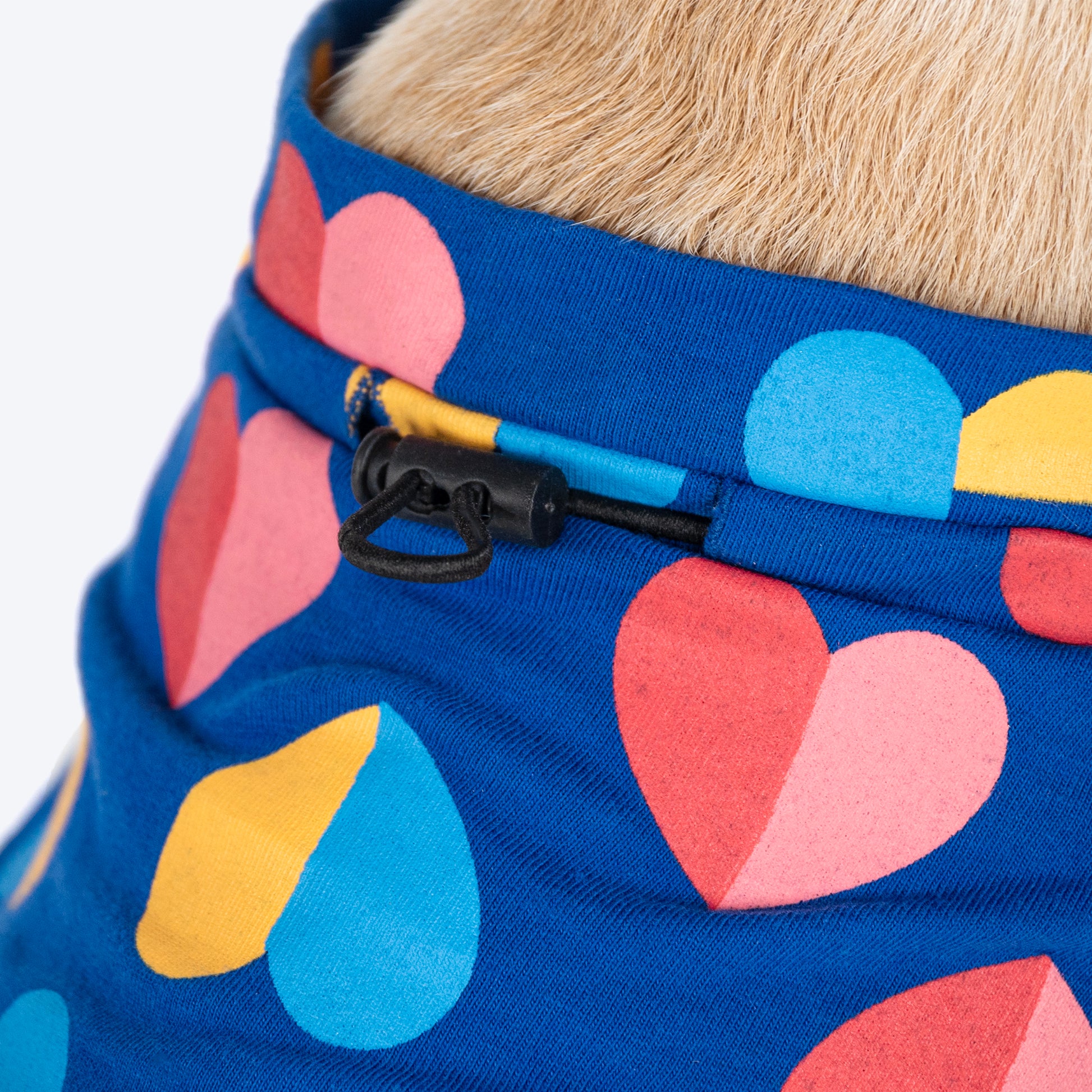 HUFT Love Struck T-Shirt For Dog - Navy Blue - Heads Up For Tails
