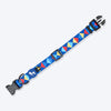 HUFT Prism Patterns Collar For Dog - Blue - Heads Up For Tails