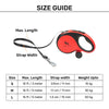HUFT Retractable Leash With Poop Bag Dispenser For Dog - Red_08
