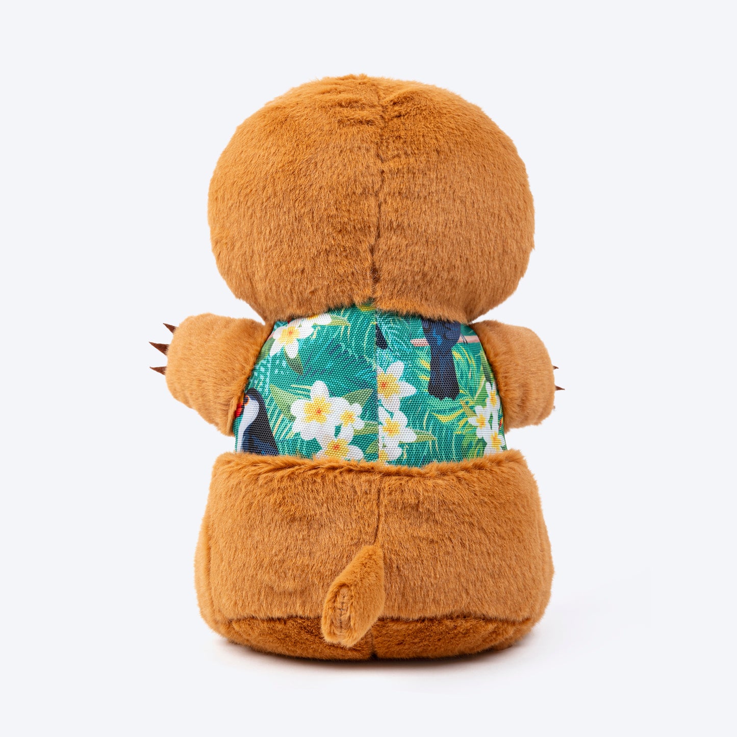 HUFT Sir Snooze-A-Lot Plush Dog Toy - Brown - Heads Up For Tails