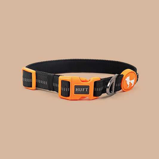 HUFT Xplorers Collar For Dog - Black