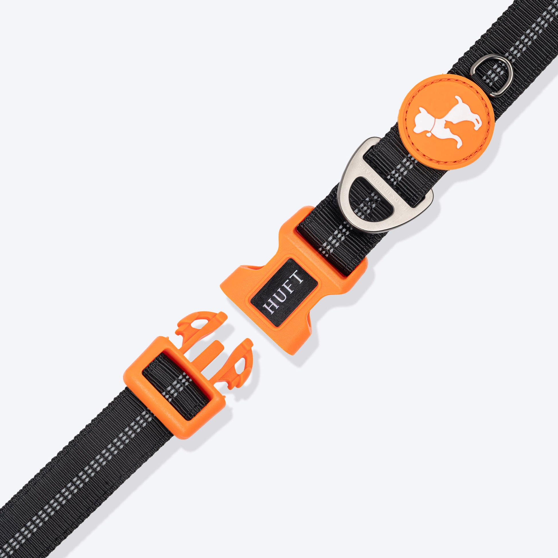 HUFT Xplorers Collar For Dog - Black_09
