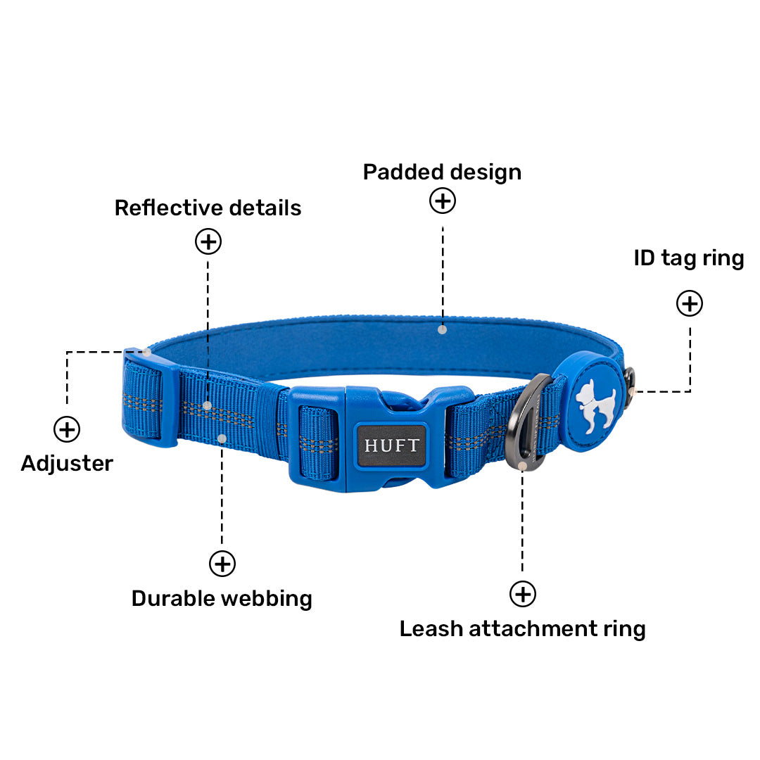HUFT Xplorers Collar For Dog - Blue_07