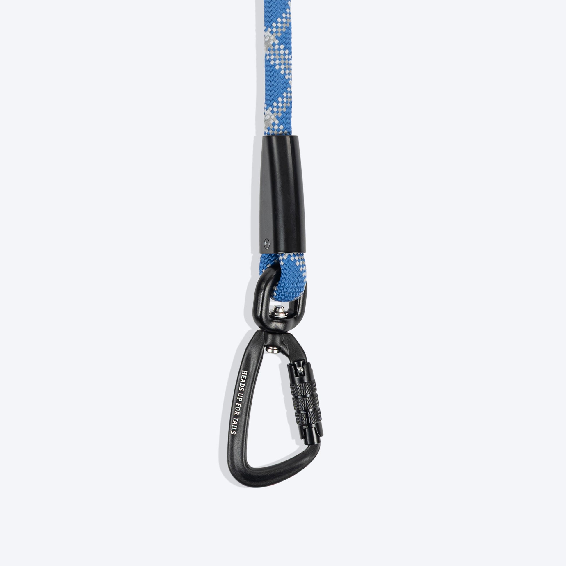 HUFT Xplorers Rope Leash With Carabiner For Dog - Blue - 5 ft_08