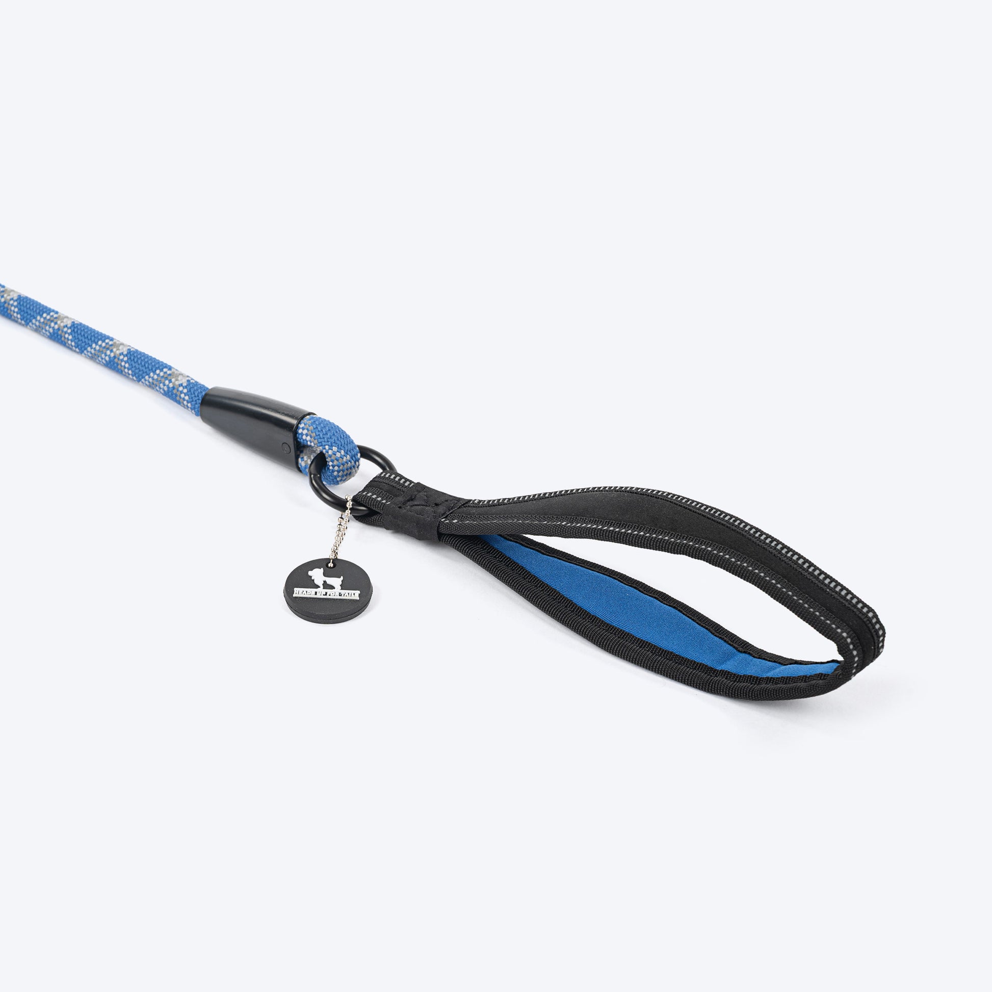 HUFT Xplorers Rope Leash With Carabiner For Dog - Blue - 5 ft_09