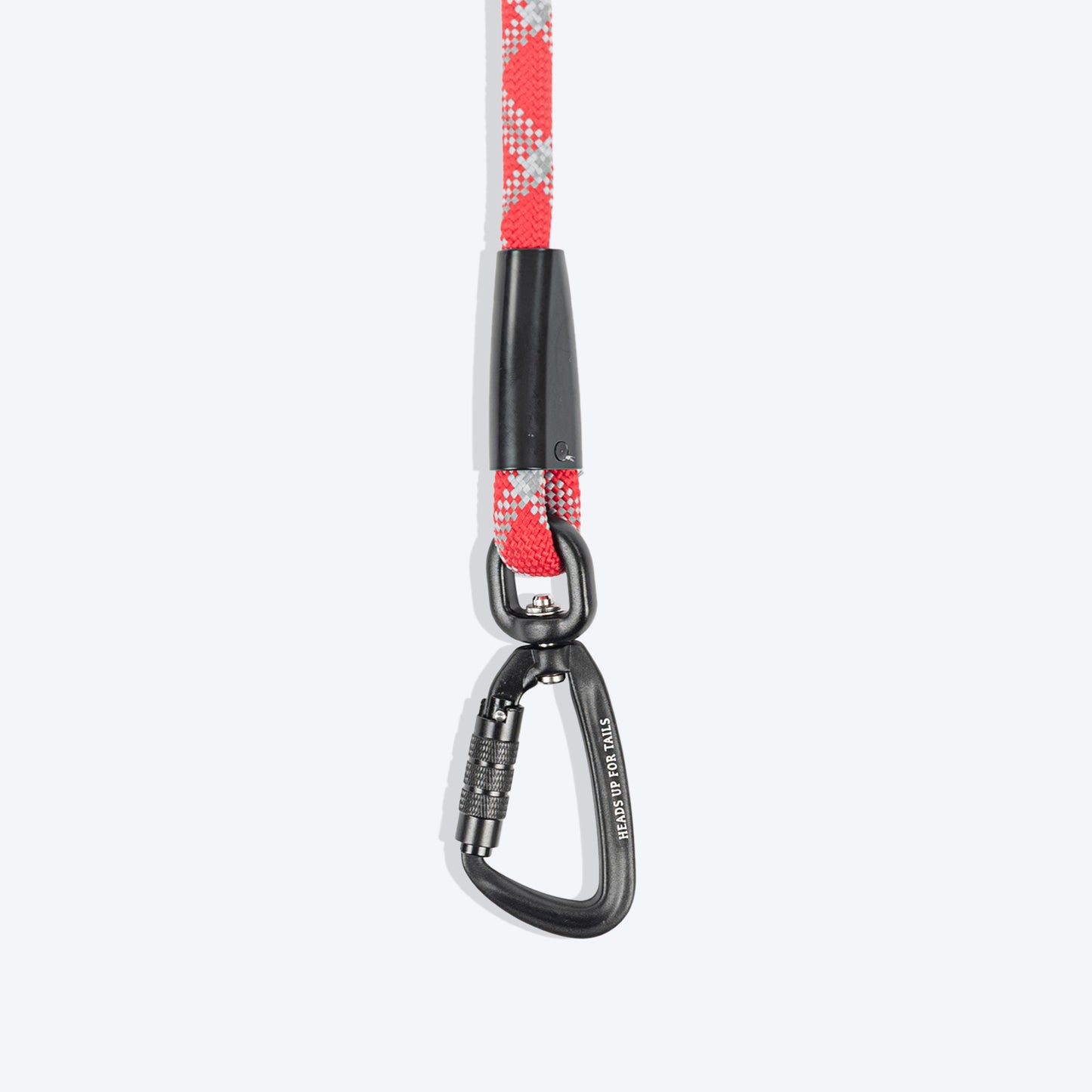 HUFT Xplorers Rope Leash With Carabiner For Dog - Red - 5 ft_08