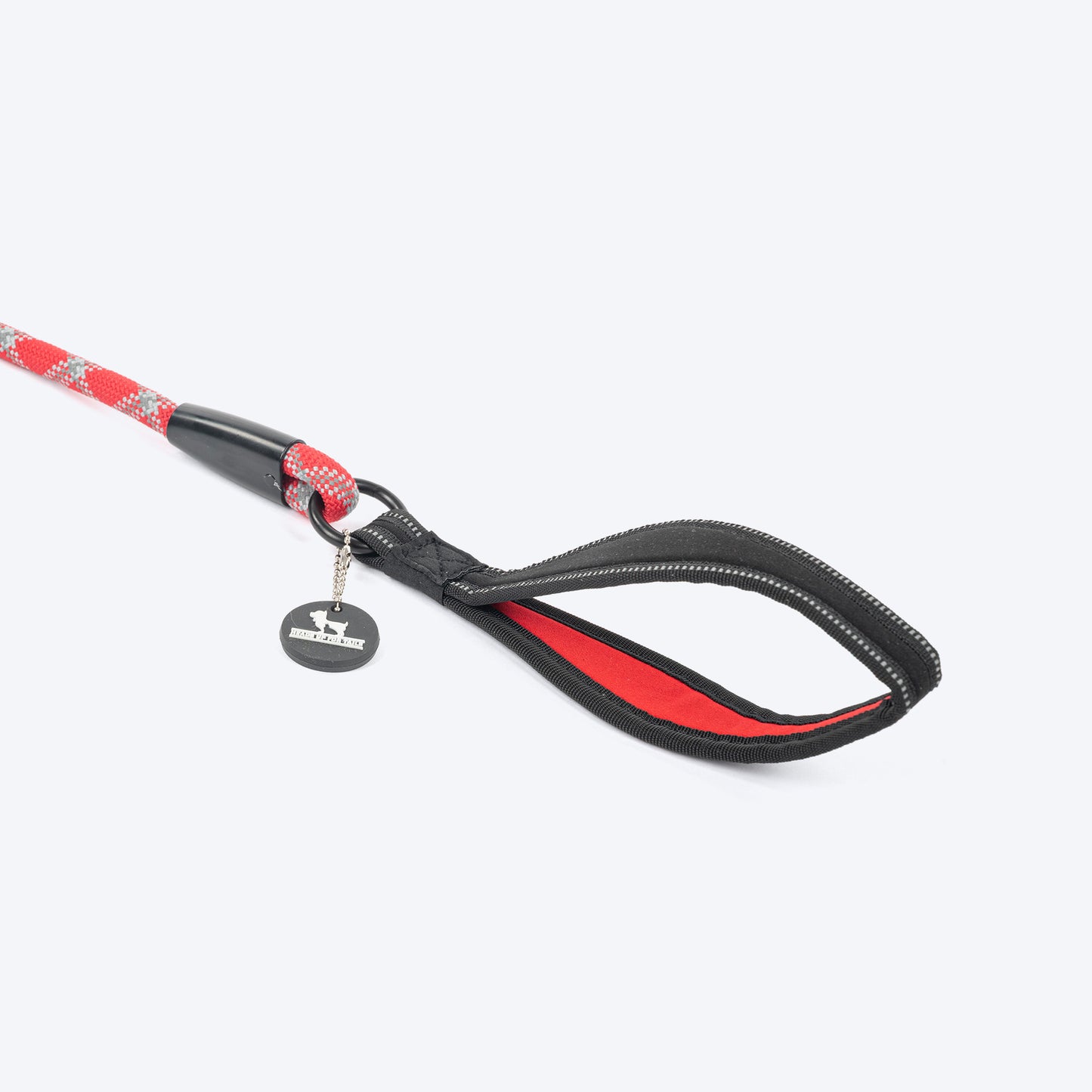 HUFT Xplorers Rope Leash With Carabiner For Dog - Red - 5 ft_09