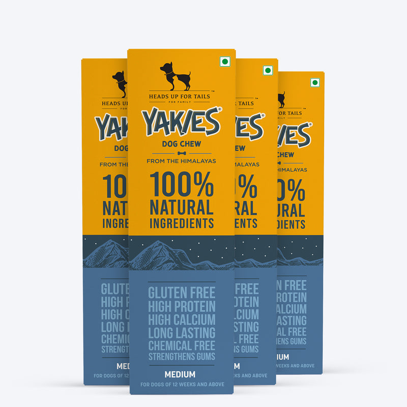 HUFT Yakies Vegetarian Natural Chew Bone - Heads Up For Tails