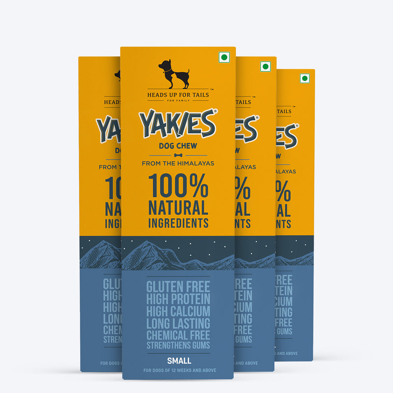 HUFT Yakies Vegetarian Natural Chew Bone - Heads Up For Tails
