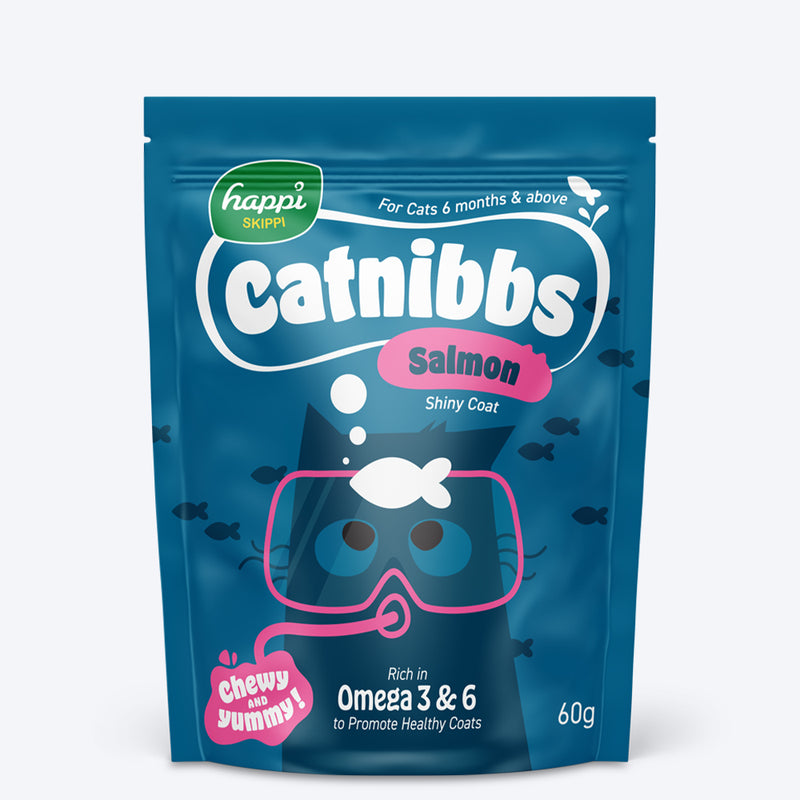 Happi Skippi Catnibbs Healthy & Chewy Delight Combo For Cat - (4 x 60g)_02