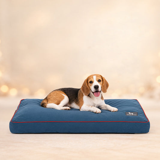 HUFT Flat Ease Dog Bed - Navy