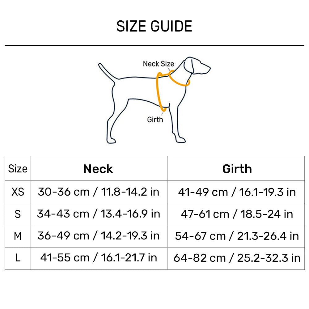 HUFT Polka Play Adjustable Harness For Dog - Red