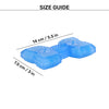 Holy Paws Cool Bone With Treat Dispenser Chilled Chew Toy For Dog - Blue - Heads Up For Tails