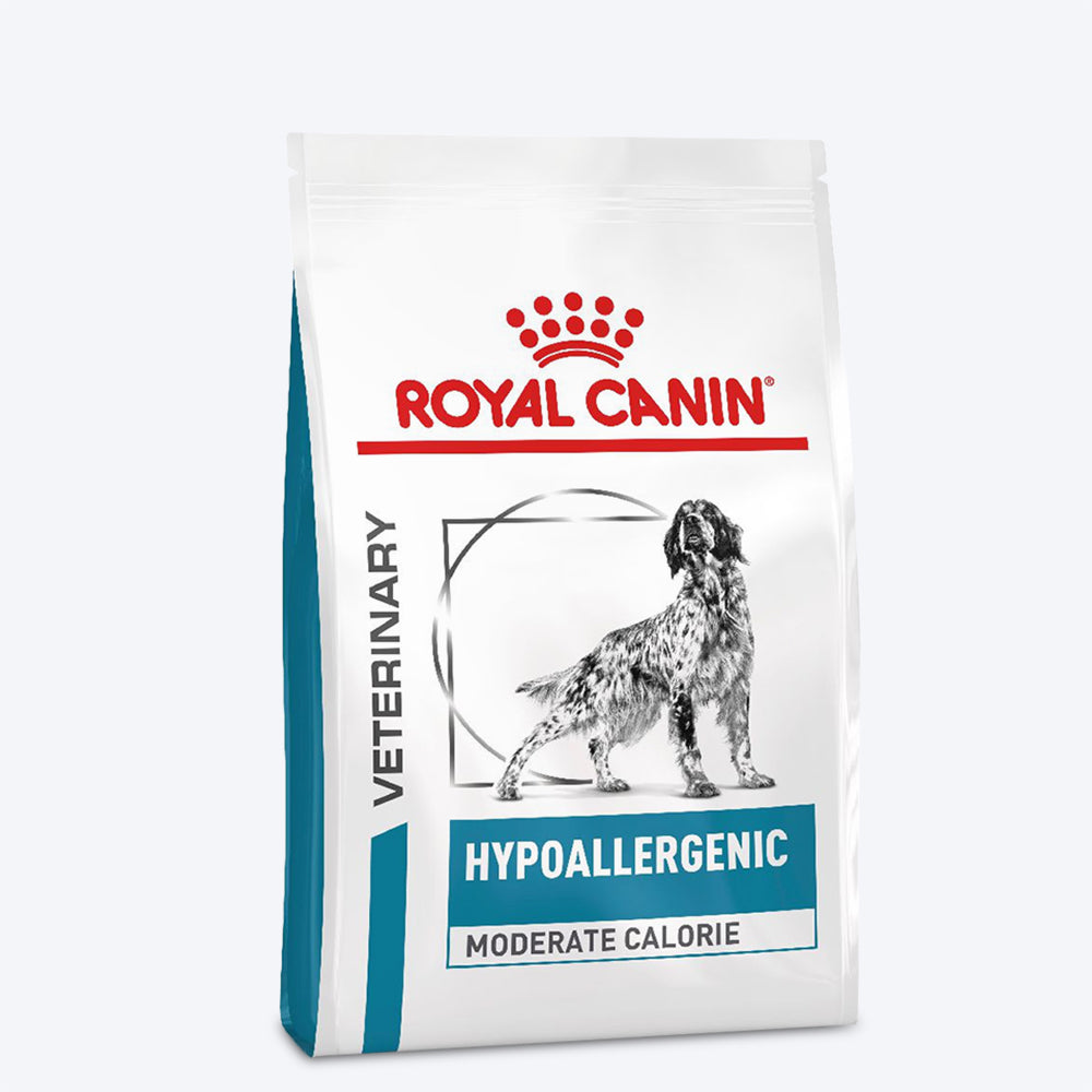 Royal Canin Veterinary Hypoallergenic Moderate Calorie Dry Food For Dog - 7 kg - Heads Up For Tails
