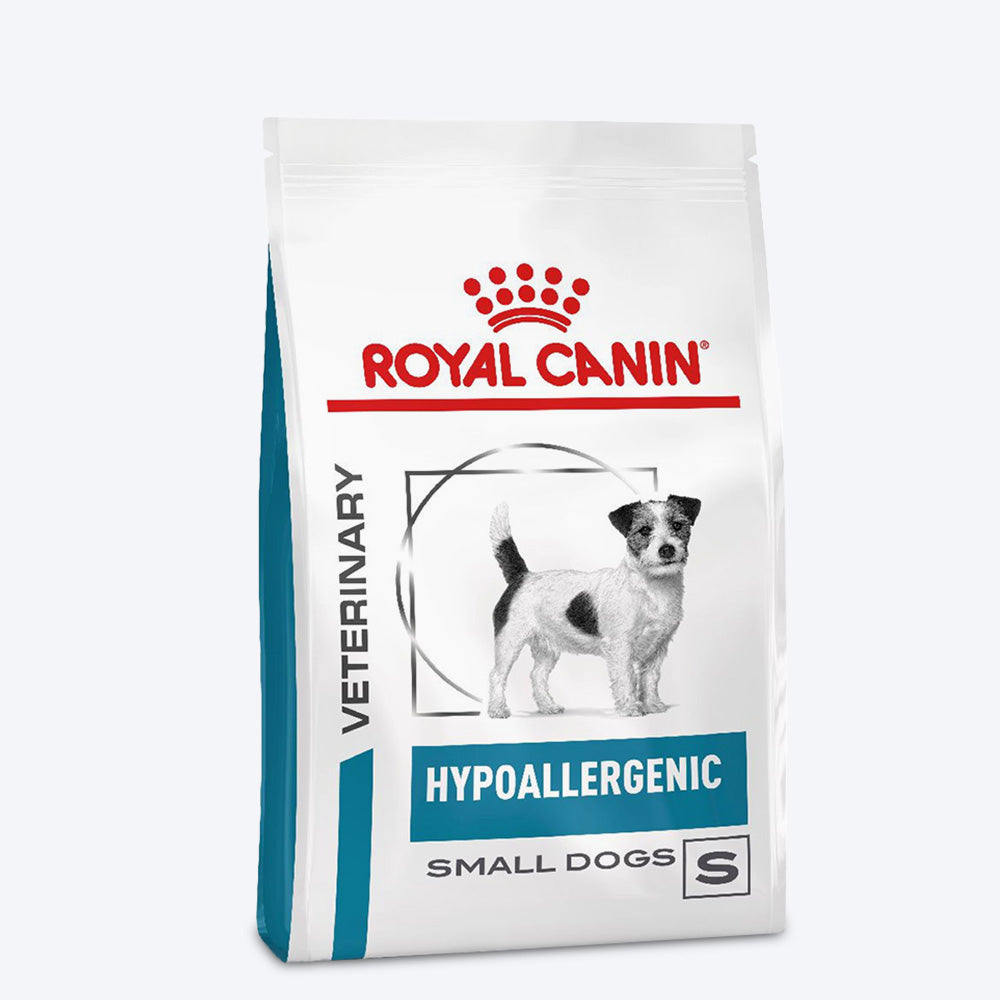Royal Canin Hypoallergenic Dry Food For Small Breed Dog - 3.5 kg - Heads Up For Tails