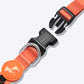HUFT Classic Dog Collar - Orange (Can be Personalised) - Heads Up For Tails