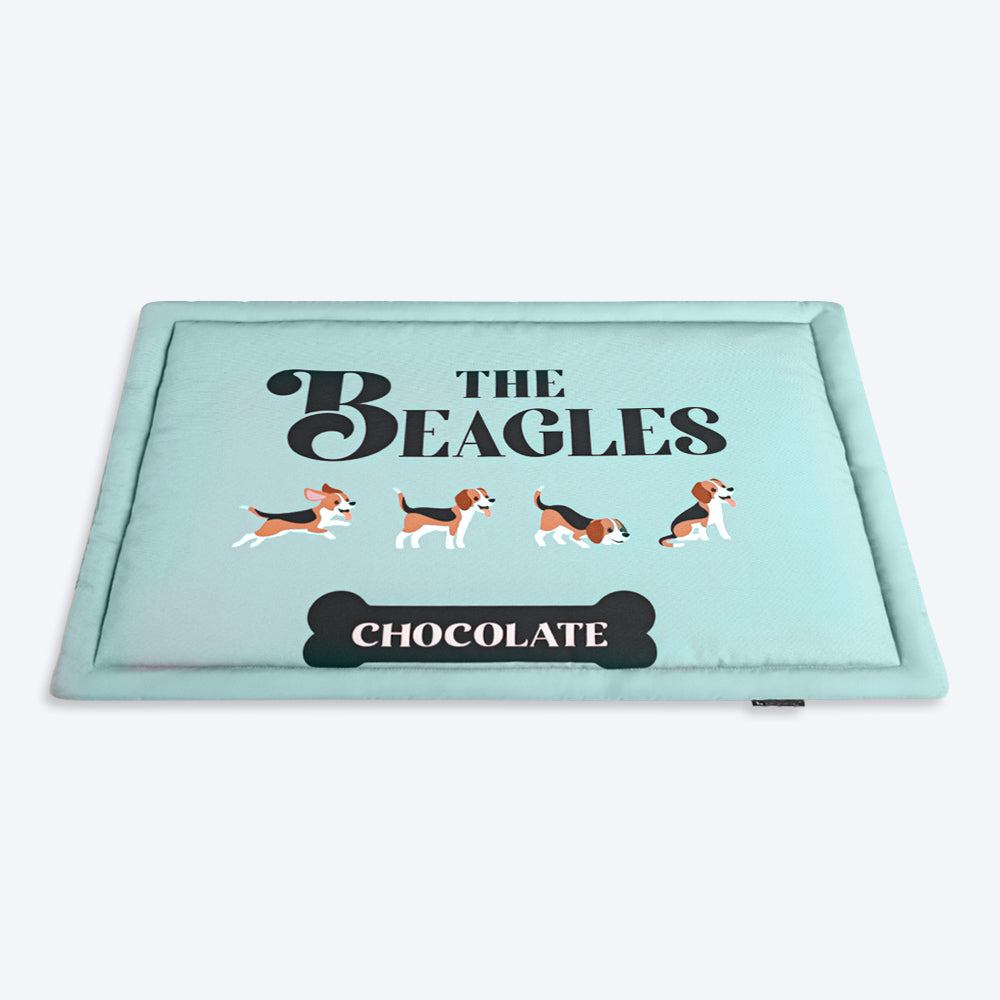 HUFT Personalised The Beagles Dog Mat - Heads Up For Tails