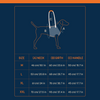 HUFT Trooper Front Leg Support Lift Harness For Dogs - Navy Blue - Heads Up For Tails