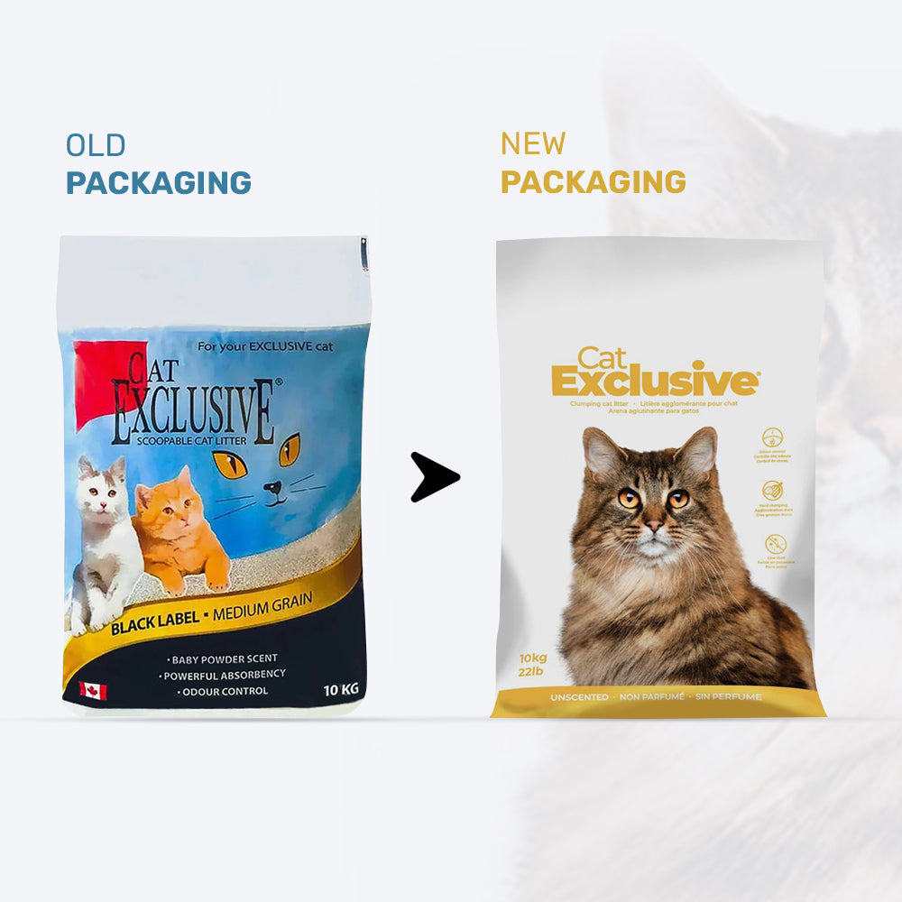 Intersand Cat Exclusive Scoopable Clumping Cat Litter - 10 kg - Heads Up For Tails