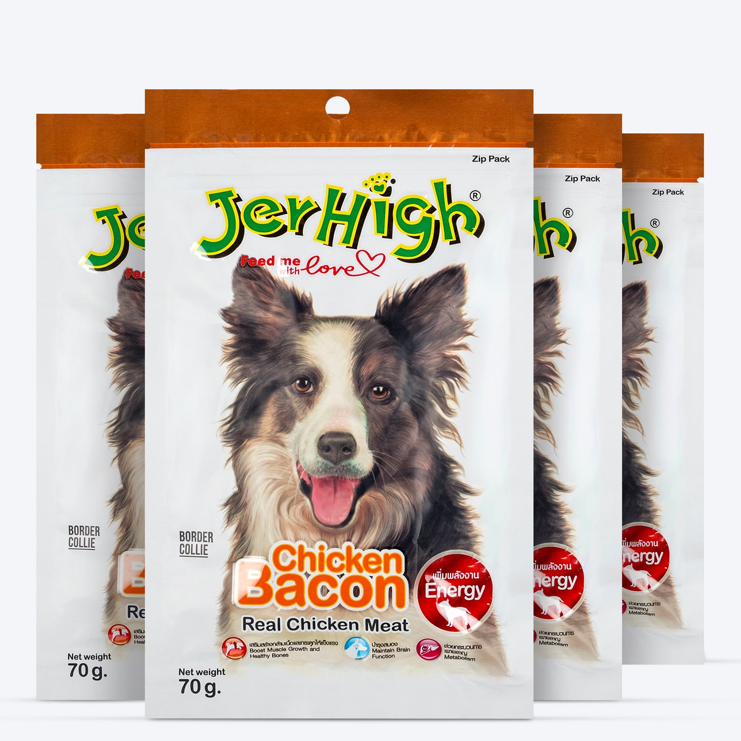 JerHigh Bacon Chicken Dog Treats - 70 g_03
