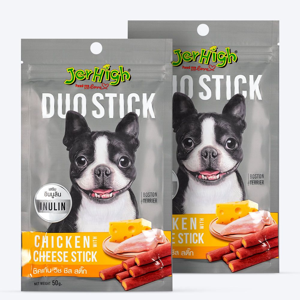 JerHigh Duo Stick Dog Treat - Chicken with Cheese - 50 g_02
