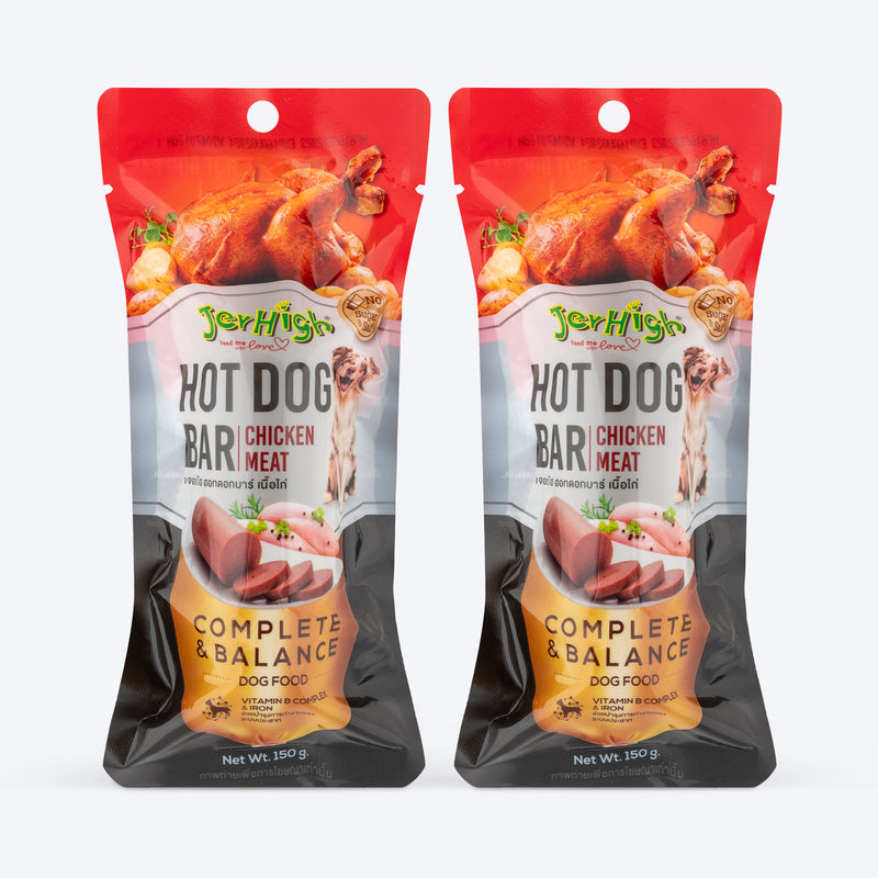 JerHigh Hotdog-Bar Dog Treat - Chicken - 150 g_02