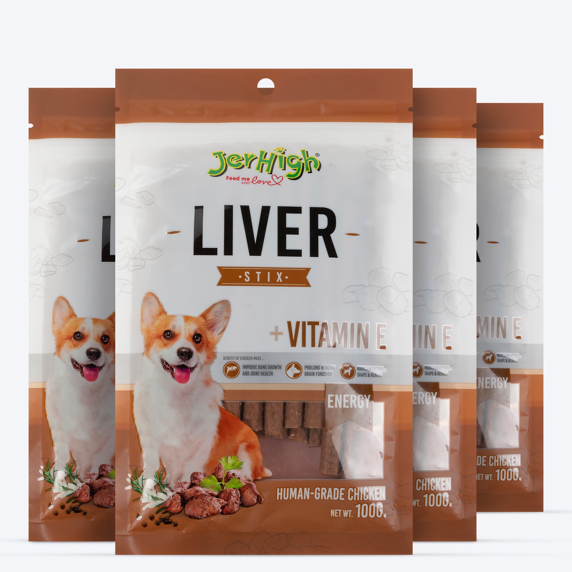 JerHigh Liv Stix Dog Treats - 100 g_03
