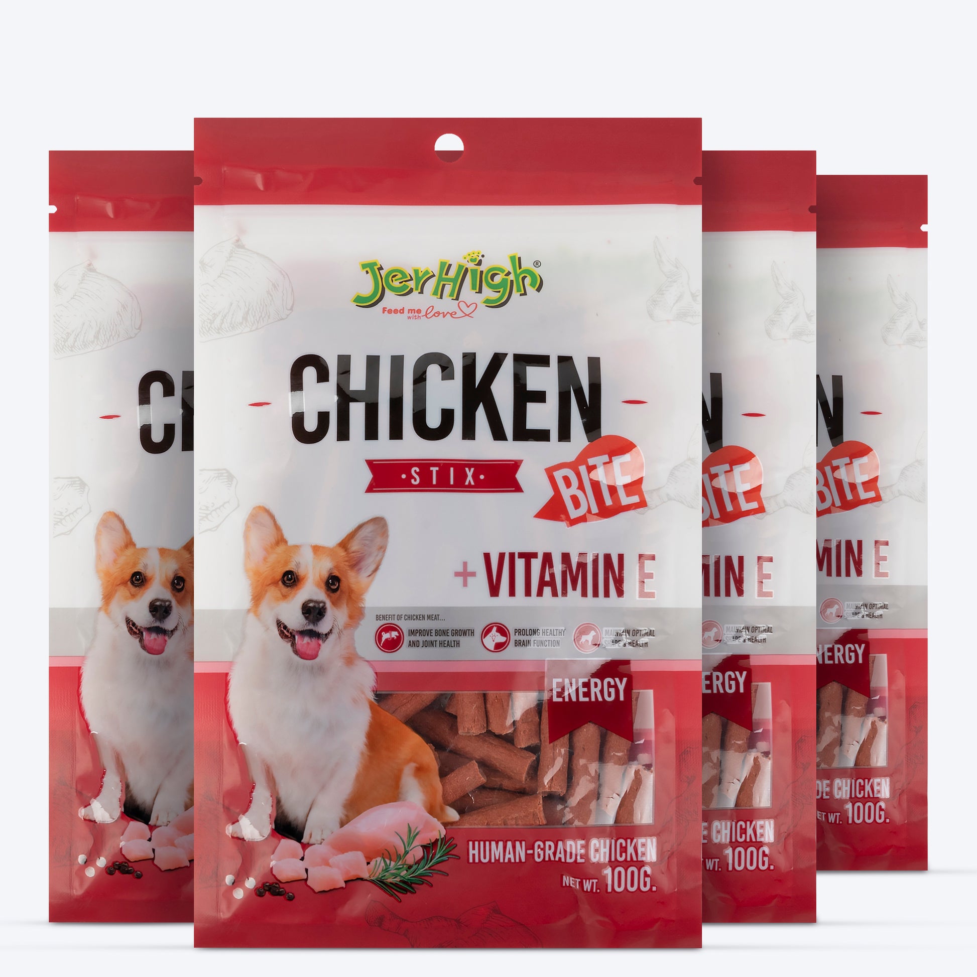 JerHigh Stix Bites Training Treats for Dogs - 100 g_03