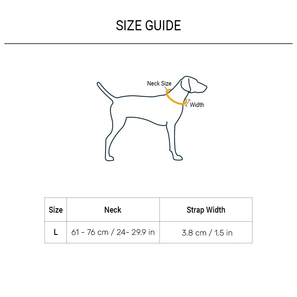 HUFT Jumbo Collar For Dog - Forest Fusion - Heads Up For Tails