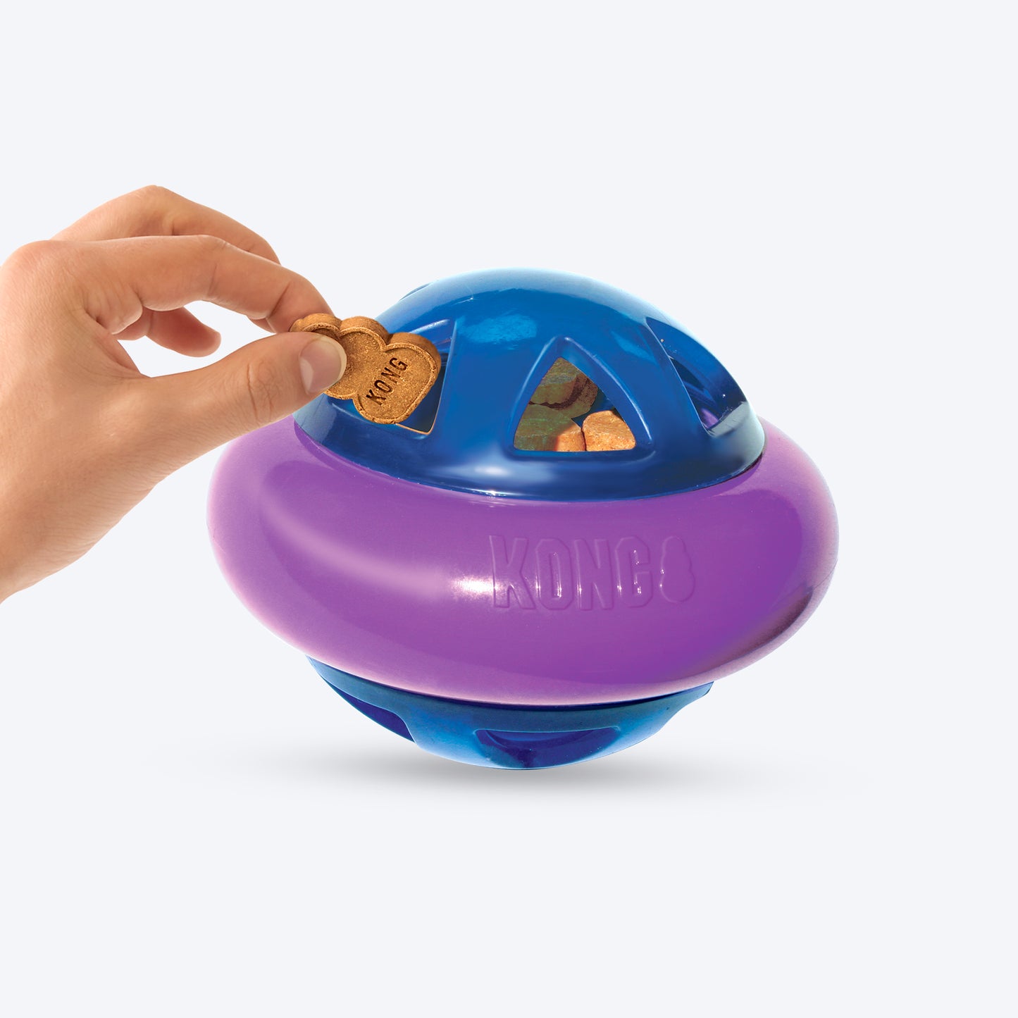 KONG Hopz Ball Dog Toy - Heads Up For Tails