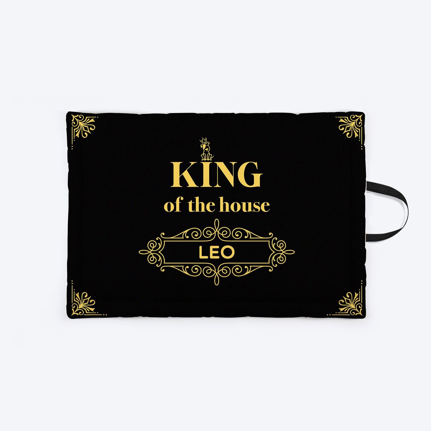 HUFT King of the House Personalised Dog & Cat Mat - Heads Up For Tails