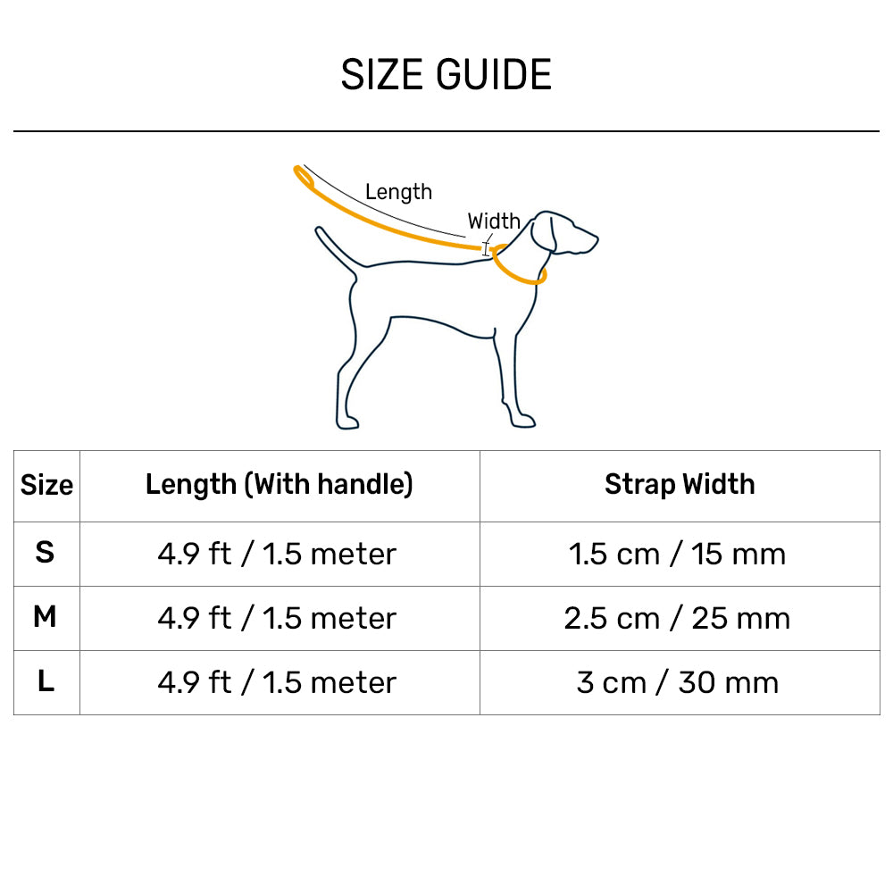 HUFT Heart Trails Leash For Dog - Red