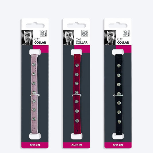 M-Pets Diamond Cat Collar ( 1 Pcs Assorted)_01