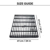 M-Pets Essential Foldable Puppy Pen With Door For Dog - Black - 61x61 cm - S - Heads Up For Tails