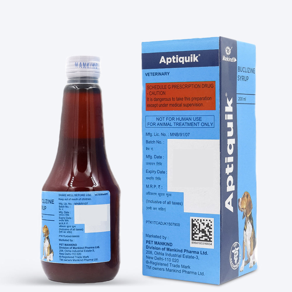 Mankind Aptiquick Liquid For Dog & Cat - 200 ml - Heads Up For Tails