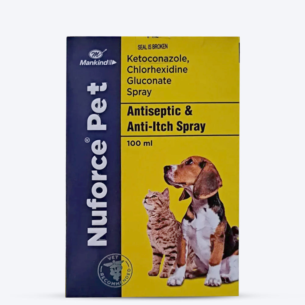 Mankind Nuforce Spray For Dog & Cat - 100 ml - Heads Up For Tails