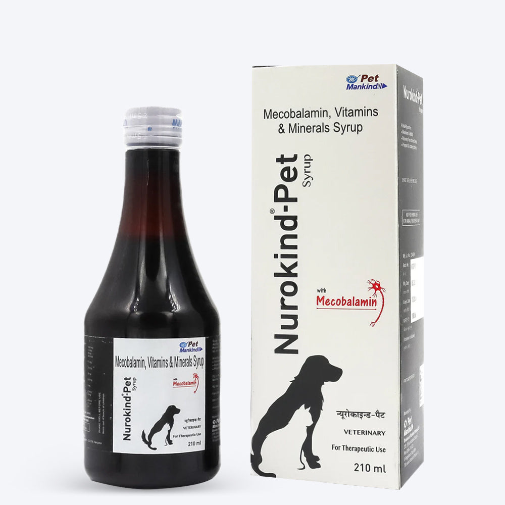 Mankind Nurokind Syrup For Dog & Cat - 210 ml - Heads Up For Tails