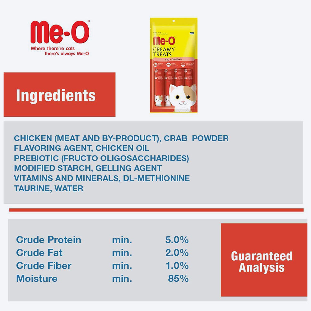 Me-O Creamy Cat Treats - Crab - Pack of 20 (20 x 15 g)_05
