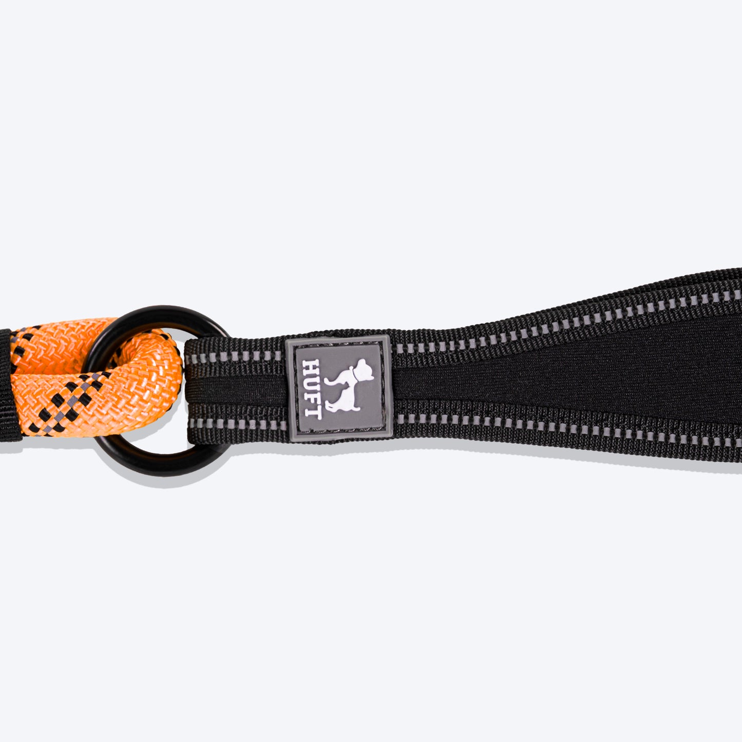 HUFT Rope Leash With Carabiner For Dog - Orange - 1.2 m - Heads Up For Tails